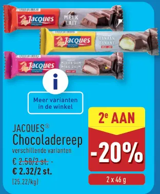 Promotie: Chocoladereep