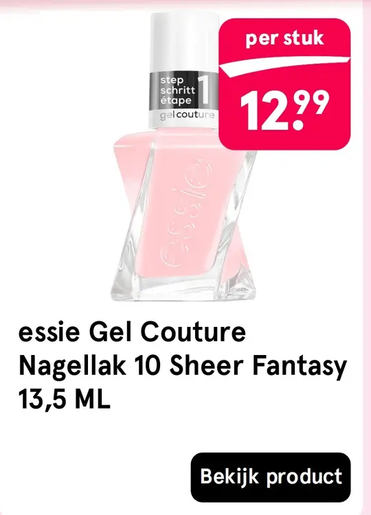Aanbieding: Gel Couture Nagellak 10 Sheer Fantasy