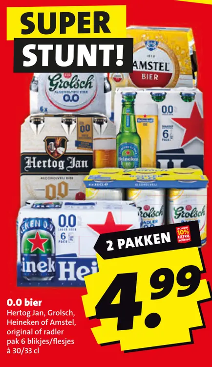 Aanbieding: 0.0 bier
