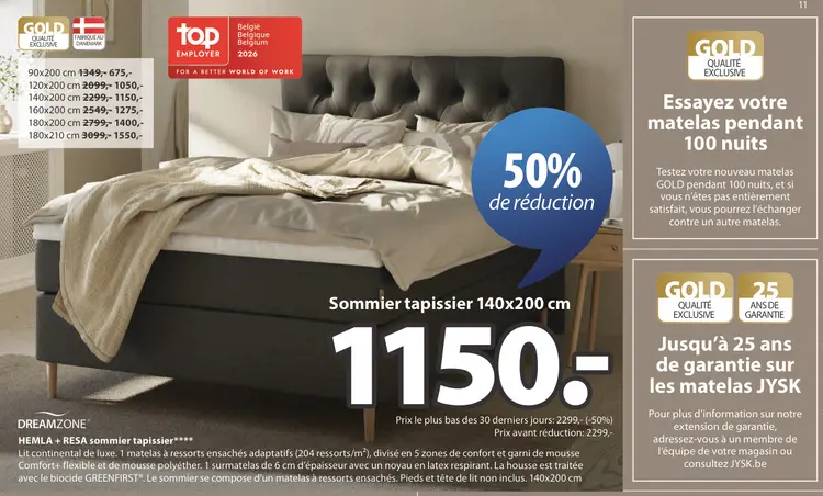 Offre: Sommier tapissier