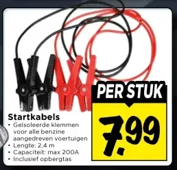 Aanbieding: Startkabels