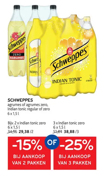 Aanbieding: Schweppes