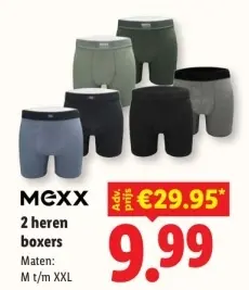 Aanbieding: Mexx heren boxers