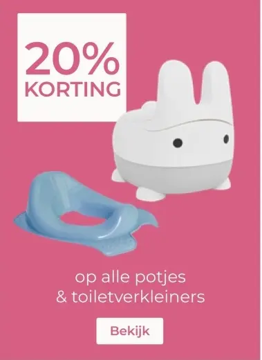 Aanbieding: Alle potjes & toiletverkleiners