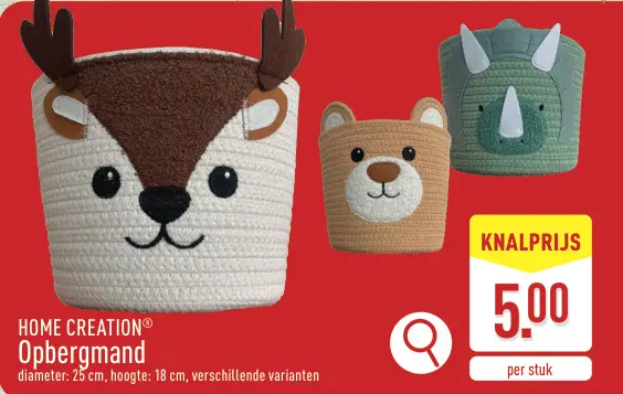 Aanbieding: Opbergmand