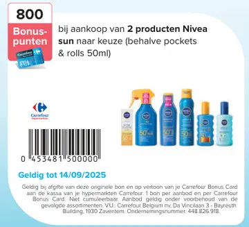 Aanbieding: Nivea sun