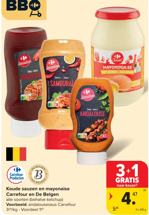 Promotie: Koude sauzen en mayonaise
