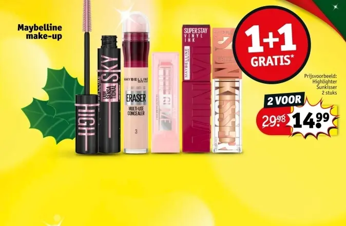 Aanbieding: Maybelline make-up