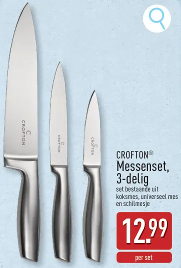 Promotie: Messenset, 3-delig