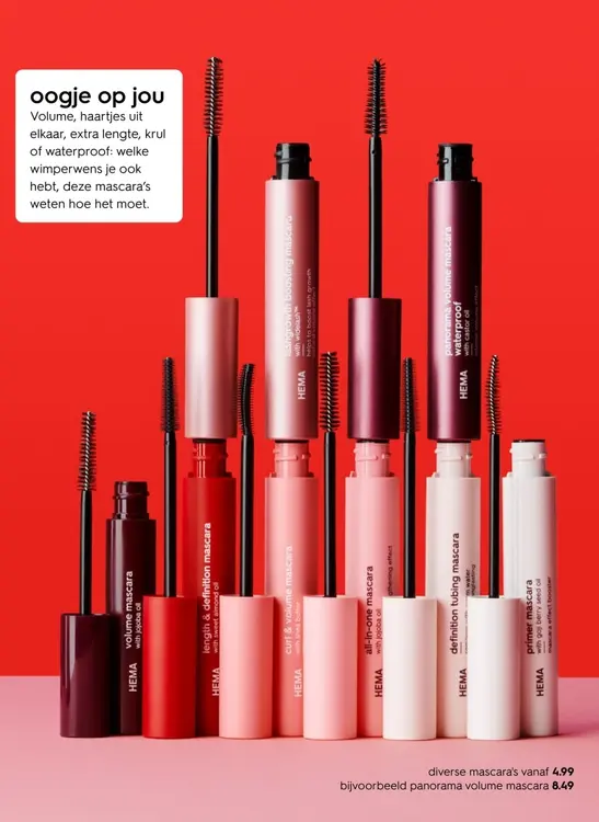 Aanbieding: diverse mascara's