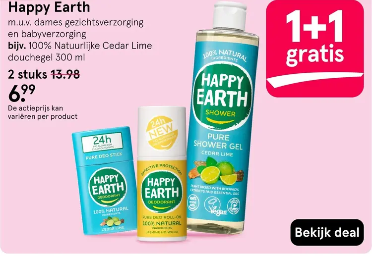 Aanbieding: Happy Earth