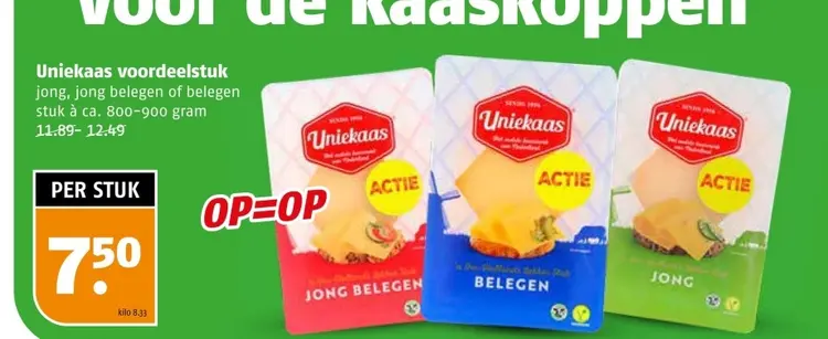 Aanbieding: Uniekaas voordeelstuk