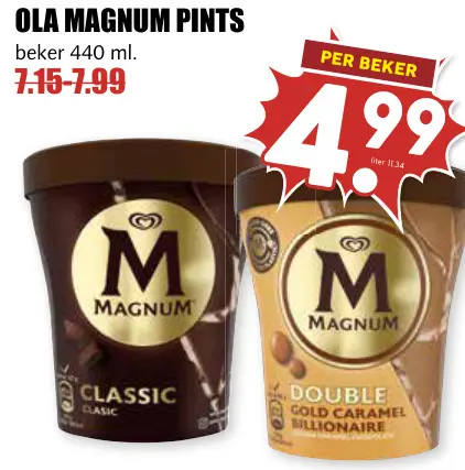 Aanbieding: Ola MAGNUM pints