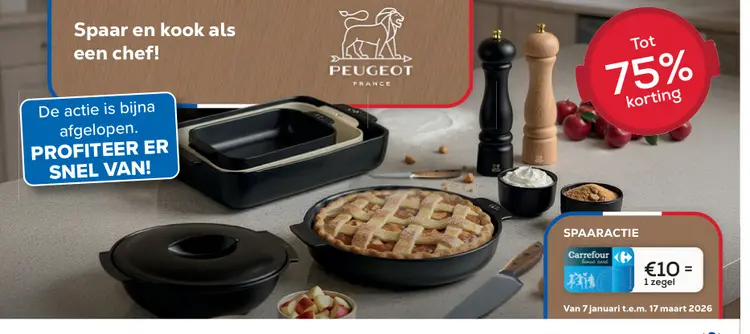 Promotie: Spaar en kook als een chef!