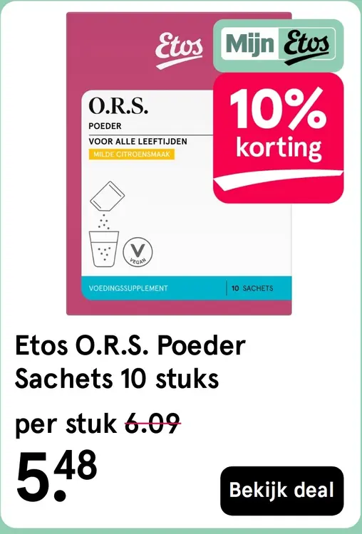 Aanbieding: O.R.S. Poeder