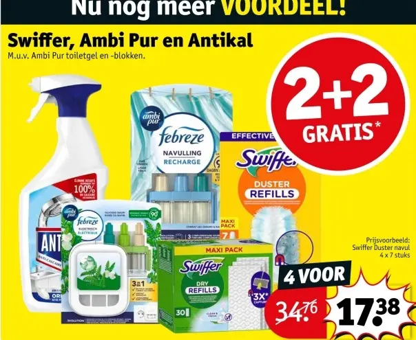 Aanbieding: Swiffer, Ambi Pur en Antikal