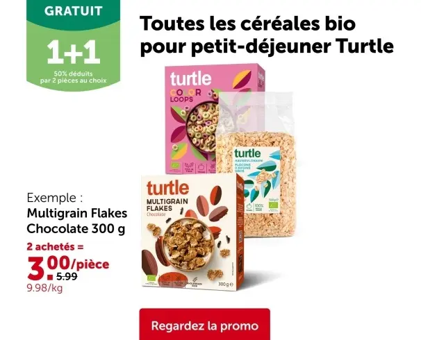 Offre: Multigrain Flakes Chocolate