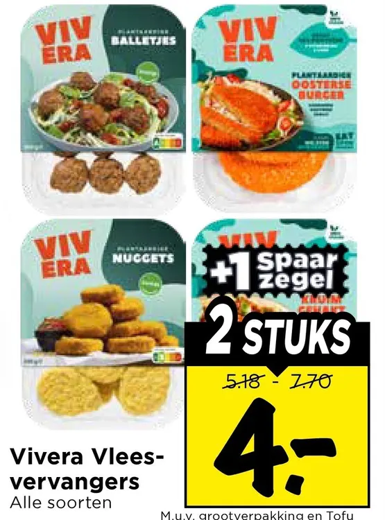 Aanbieding: Vleesvervangers