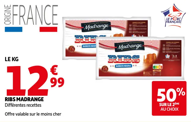 Promotie: Ribs Madrange
