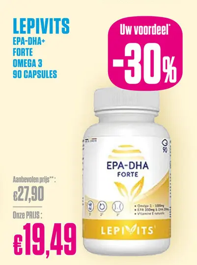 Promotie: Lepivits Epa-dha+ forte omega 3