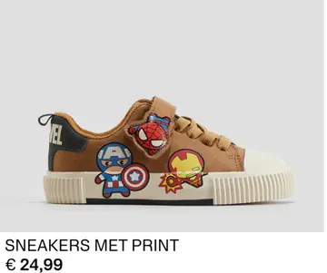 Aanbieding: Sneakers met print