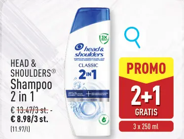 Promotie: Shampoo 2 in 1