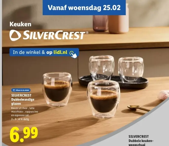 Aanbieding: Dubbelwandige glazen