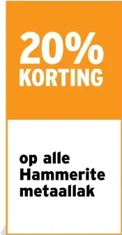 Promotie: Hammerite metaallak