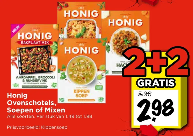 Aanbieding: Ovenschotels, Soepen of Mixen