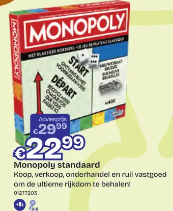 Promotie: Monopoly standaard