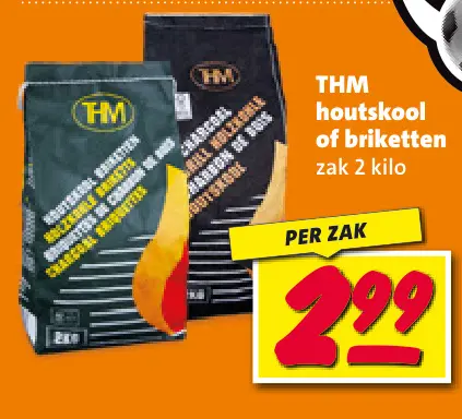 Aanbieding: houtskool of briketten
