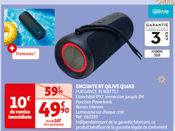 Aanbieding: ENCEINTE BT QILIVE Q1653