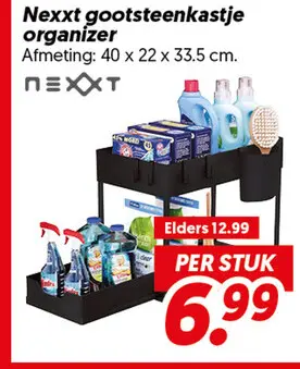 Nexxt gootsteenkastje organizer