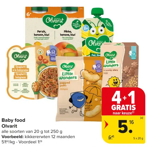 Promotie: Baby food