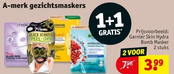 Aanbieding: Gezichtsmaskers