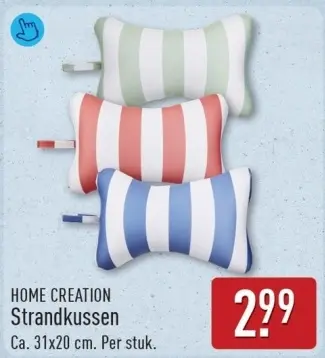 Aanbieding: Strandkussen