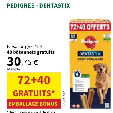 Offre: Dentastix Daily Oral Care