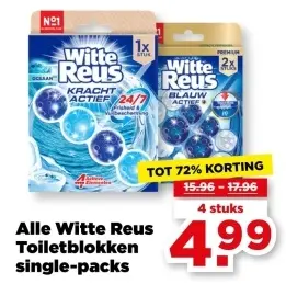Aanbieding: Toiletblokken single-packs