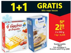 Aanbieding: Toaster wafels