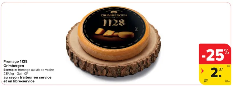 Offre: Fromage 1128
