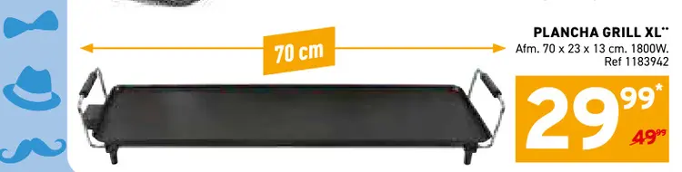 Promotie: Plancha grill xl