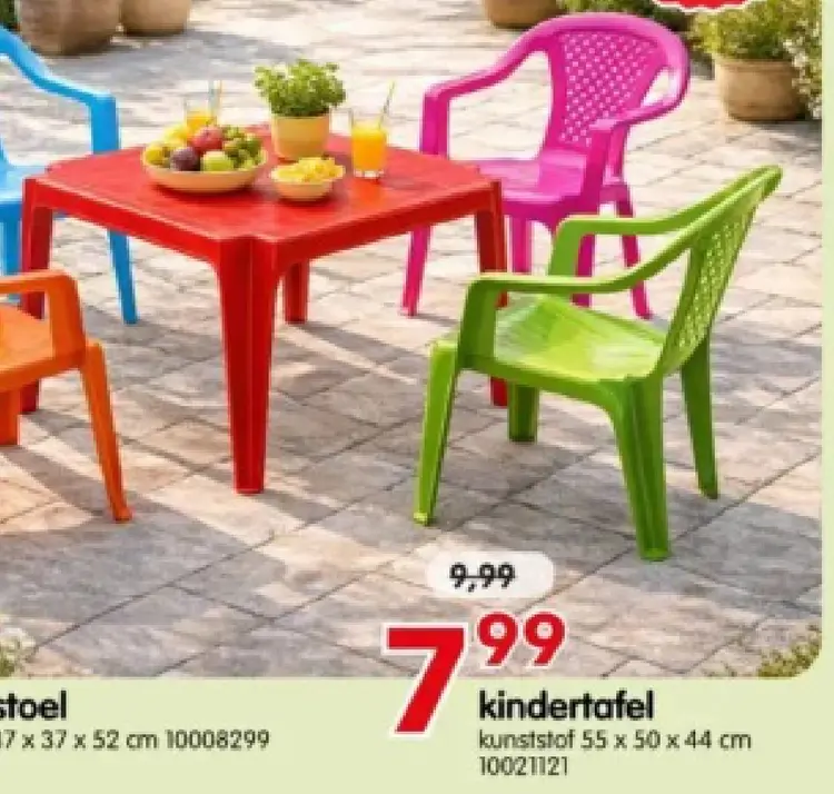 Promotie: kindertafel