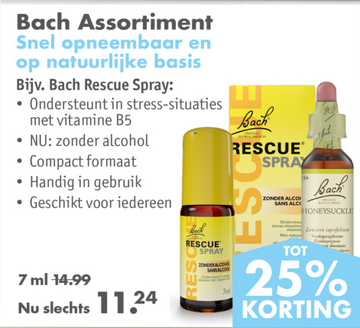 Aanbieding: Bach Rescue Spray 