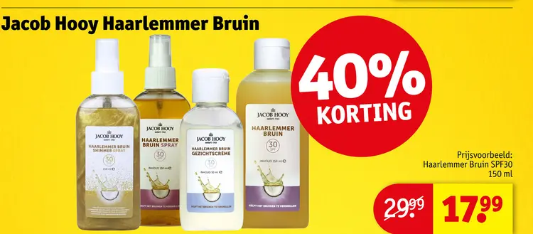 Aanbieding: Haarlemmer Bruin SPF30