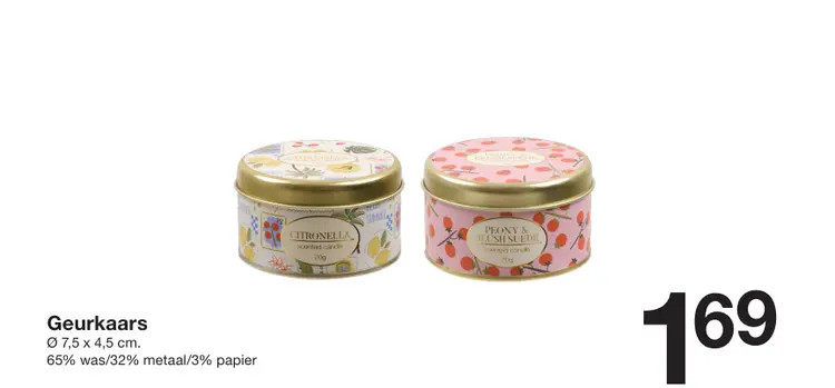 Aanbieding: Geurkaars