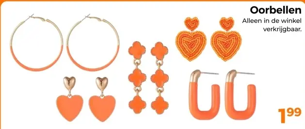 Aanbieding: Oorbellen