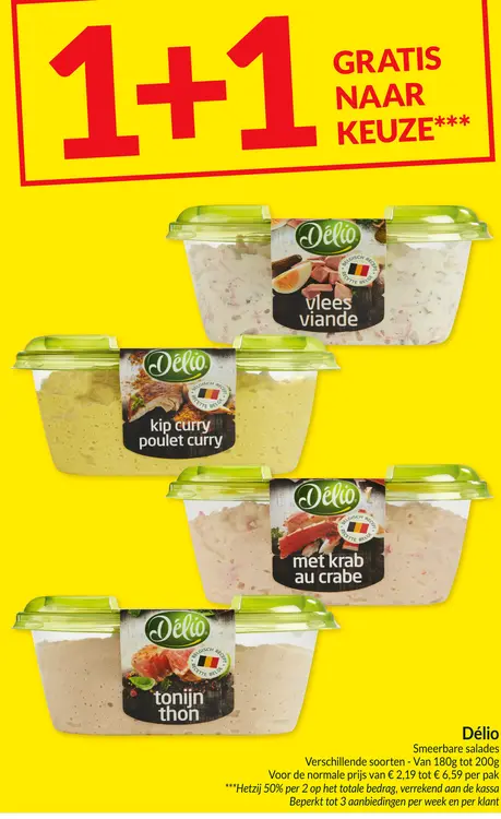 Promotie: Smeerbare salades