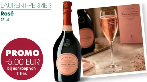 Promotie: Laurent-Perrier Rosé