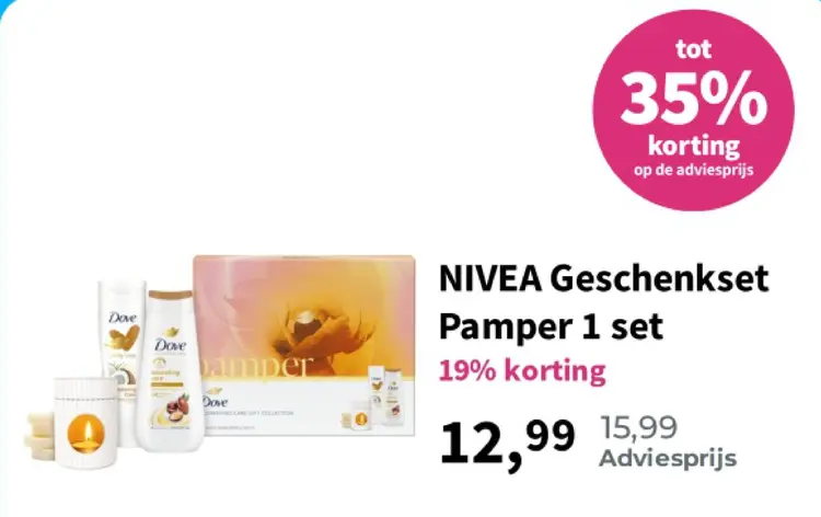 Aanbieding: Geschenkset Pamper
