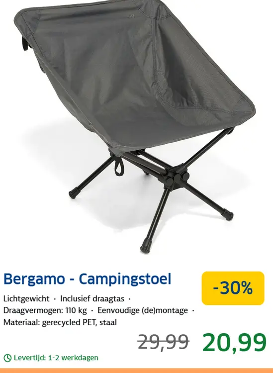 Aanbieding: Bergamo - Campingstoel